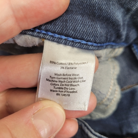 Vineyard Vines Jeans Women's sz 8 Mid Rise Skinny Leg Denim Jeans - Picture 7 of 10